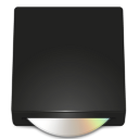 CD Black Icon 128x128 png